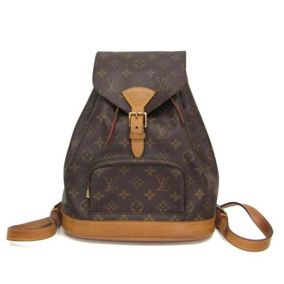 LOUIS VUITTON Brown Monogram Backpack main image 8